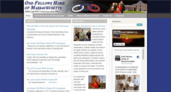 Desktop Screenshot of oddfellowshomema.com